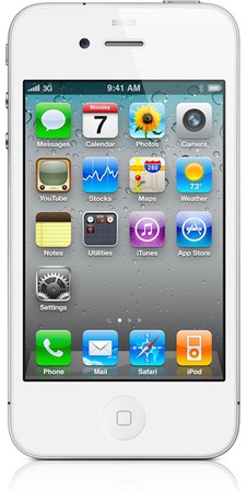 Смартфон APPLE iPhone 4 8GB White - Крымск