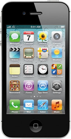 Смартфон APPLE iPhone 4S 16GB Black - Крымск