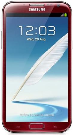 Смартфон Samsung Galaxy Note 2 GT-N7100 Red - Крымск